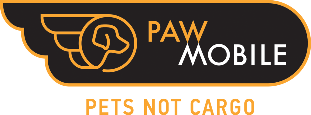 Pawmobile. Pets not cargo.
